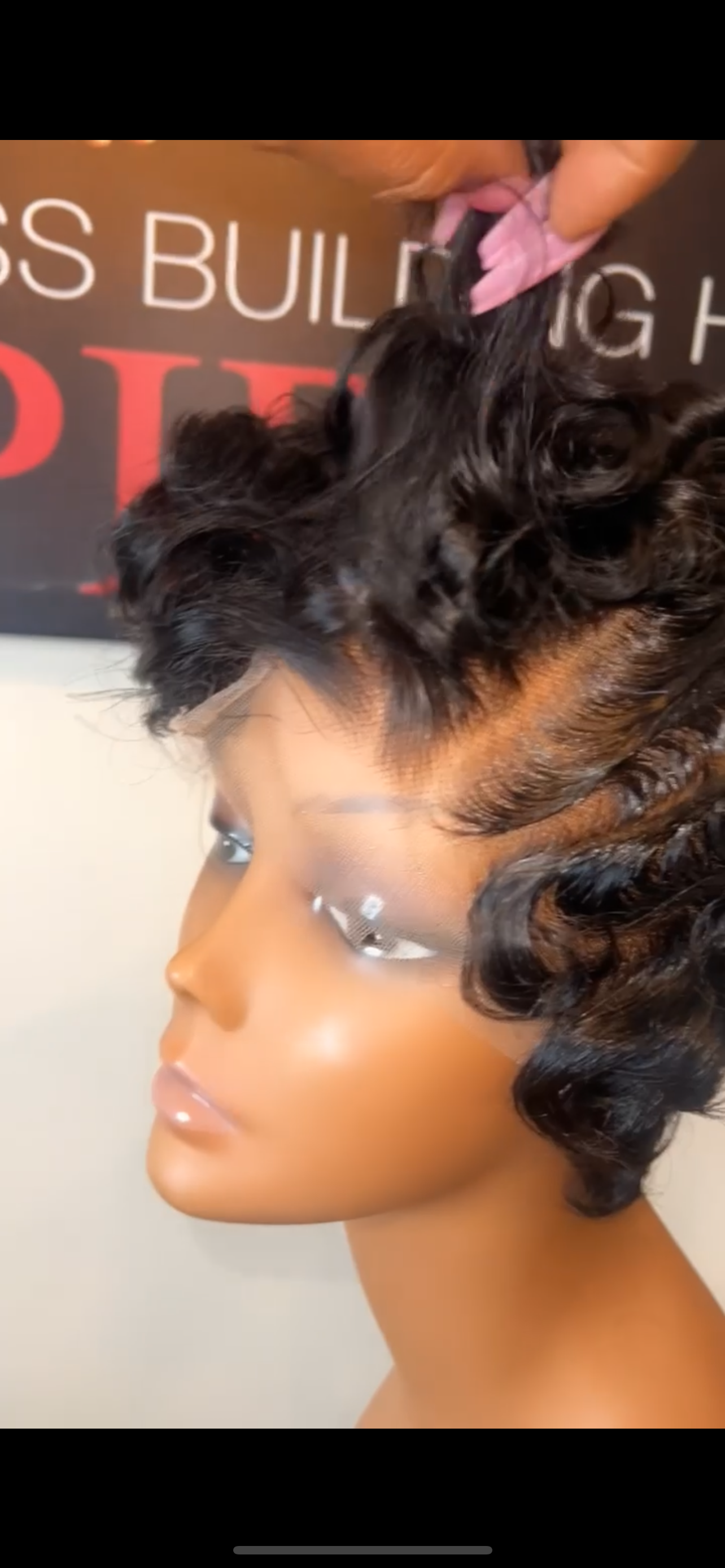 Shelly Short pixie Closure Curls n Swirls